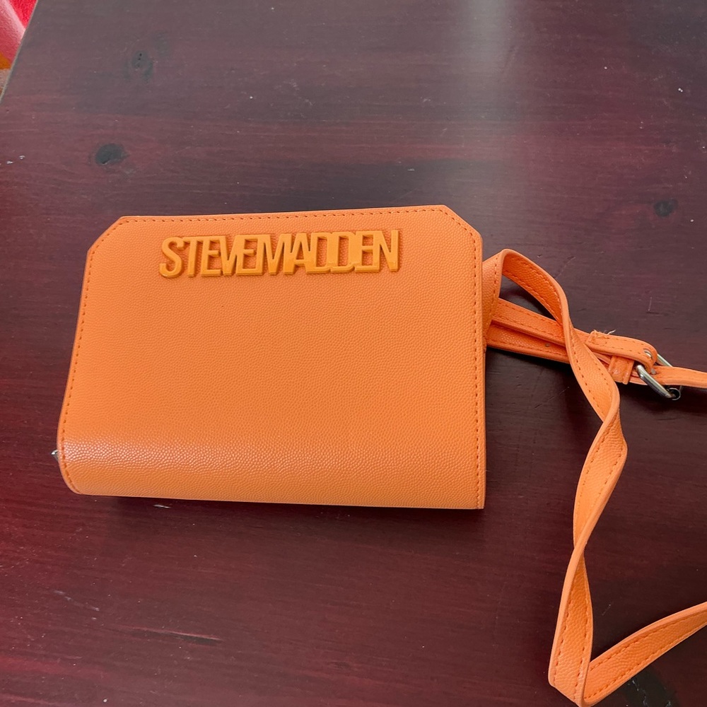 Steve Madden Vibrant Orange Crossbody Bag